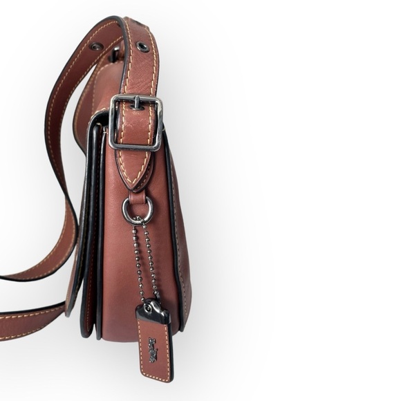 Coach X Disney Mickey Mouse 75th Anniversary 1941 Saddle Bag Limited Edition - Picture 7 of 11